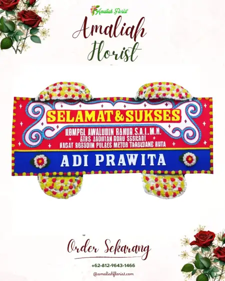 Papan Bunga Ucapan Selamat Deah Raya